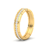 Maurya Single Row Diamond Stackable Richie Rich Wedding Band