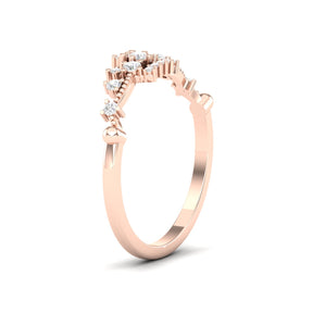 Maurya Princess Promise Ring with Diamonds