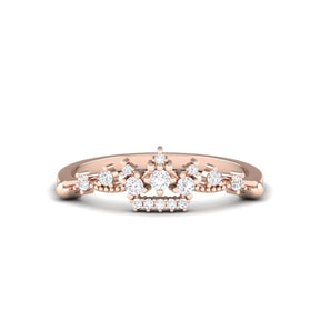 Maurya Princess Promise Ring with Diamonds